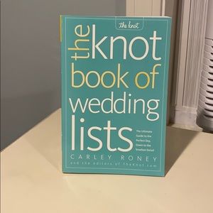 The knot wedding lists book